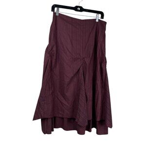 Celaia Women's Steampunk Academia Gothic Vamp Skirt Purple Size 8